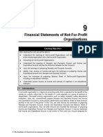 Financial Statements of Not-For-Profit Organisations: Learning Objectives