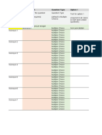 Question Text Question Type Option 1: Contoh Kelompok 1