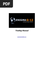 Enigma G-12 Trading Manual