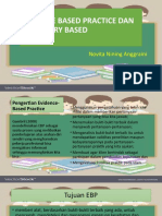 Pertemuan 1. Pengertian Evidence Based Practice