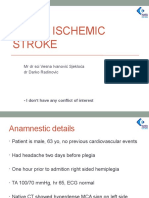 Acute Ischemic Stroke: MR DR Sci Vesna Ivanović Sjekloća DR Darko Radinovic