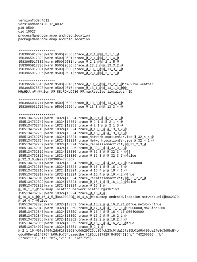 NLP Log 20200312-063157-289 | PDF | Computers | Technology & Engineering