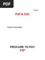 P2P and O2C