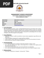 ITC Course Outline - Spring 2021