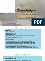 Root Cause Analysis - DR Bambang Tutuko WS PMKP KARS-ARSAMA 280521