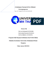 Konsep Ketahanan Nasional Di Era Milenial - Kelompok 2 - Sarjana Kebidanan