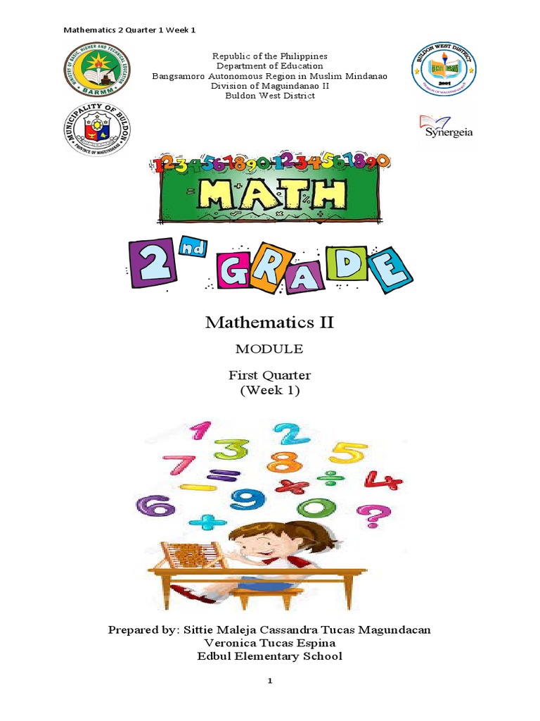 Mathematics II: First Quarter (Week 1) | PDF | Numbers | Communication