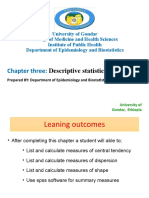 Chapter 3 Descriptive Statistics