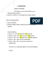 Ip Addressing