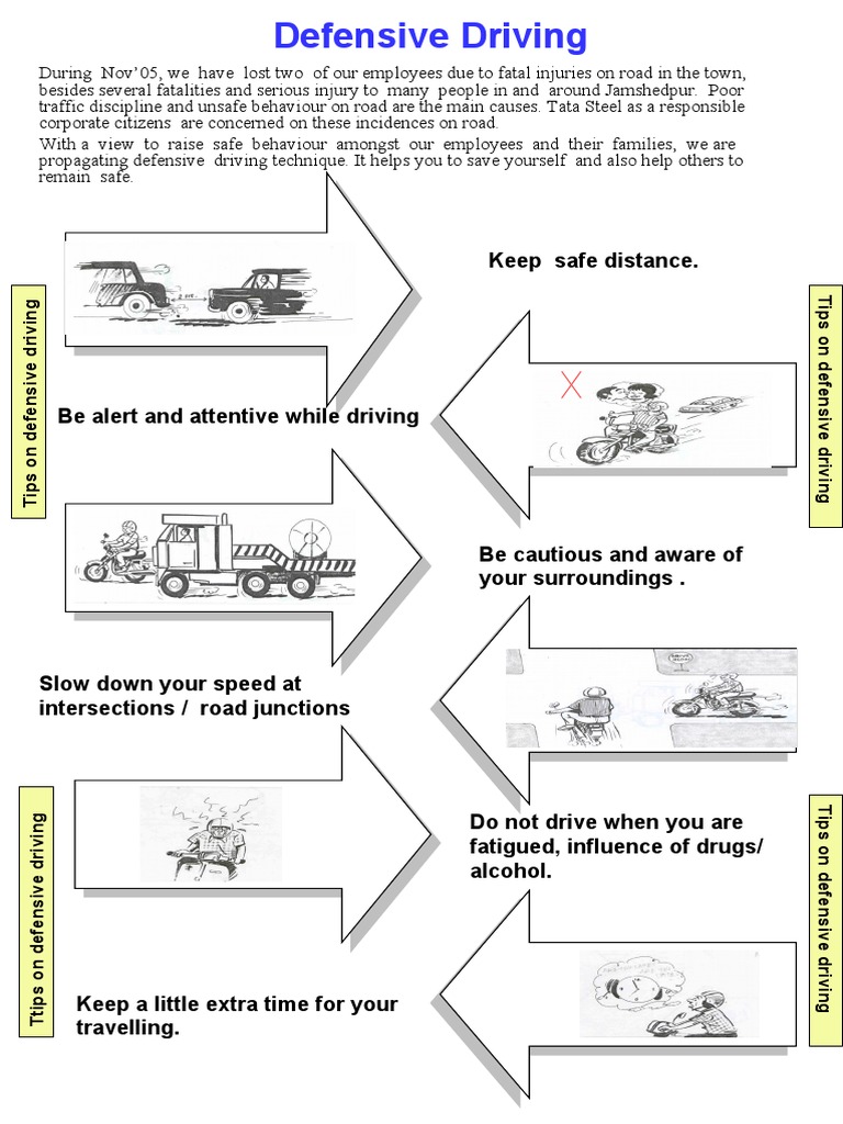 Defensive Driving Tips for Safety | PDF