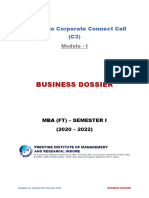 C3 - Business Dossier Template