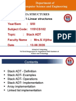 Data Structures Unit 1-Linear Structures