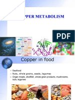 Copper Metabolism