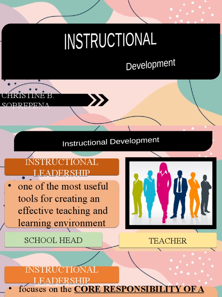 Effective Instructional Leadership Guide | PDF | Career & Growth | Self ...