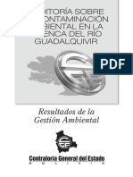 Auditoría Contaminación Ambintal en La Cuenca Guadalquivir