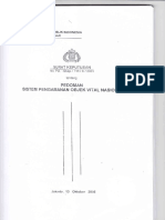 SK KaPOLRI No.738 TH 2005 - Pedoman Sistem Pengamanan OBVITNAS
