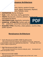 Renaissance Architecture: Michelangelo, Romano, Palladio, Jones