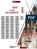 Listado Personal Admitido Curso 104 Administrativo