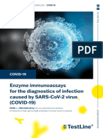 Enzyme Immunoassays For The Diagnostics of Infection Caused by Sars-Cov-2 Virus (Covid-19)