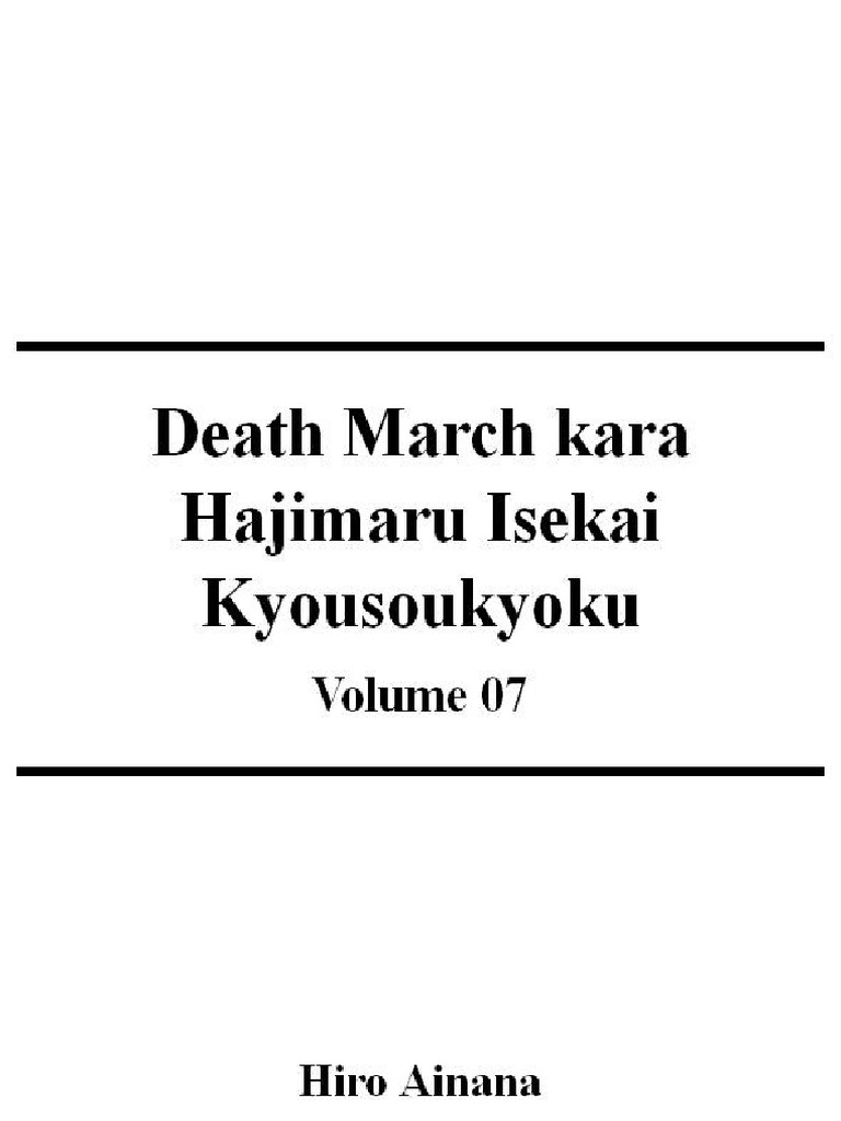 M] Death March Kara Hajimaru Isekai Kyousoukyoku - Capítulo 104
