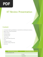 KT Review Presentation