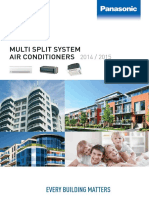 Panasonic Multi-Split Brochure - 2014