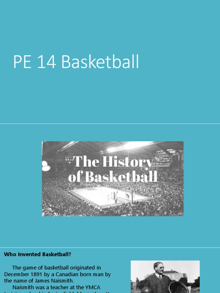Module 1 History of Basketball PDF Referee Rules