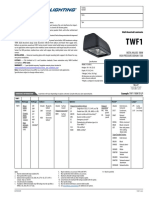 Features & Specifications: Wall-Mounted Luminaire