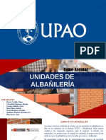 Diapositivas Unidades de Albañileria - Grupo 09