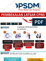 Pembekalan Latsar Pra DL - Angkatan Banyak