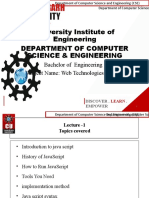 University Institute of Engineering Department of Computer Science & Engineering
