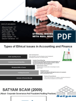 ETHICAL ISSUES IN ACCOUNTING