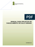 MANUAL PARA PROJETOS DE PARCELAMENTO DE SOLO URBANO_SETEMBRO_2016