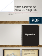 Preceitos Básicos de Gerência de Projetos