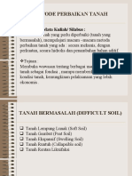 Materi Awal Perbaikan Tanah