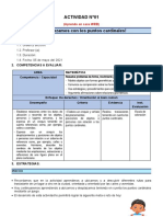 5° Grado - Actividad Del Dia 05 de Mayo