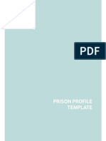 Prison Profile Template (UNOPS, 2016)