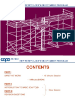 Basic Scaffolder Training