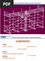 Underhung Scaffolds Guidelines | PDF | Scaffolding | Equipment