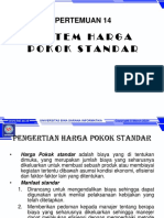 Sistem Harga Pokok Standar: Pertemuan 14