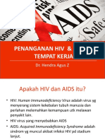 Penanganan Hiv & Aids Di Tempat Kerja