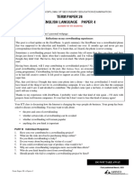 Term Paper 26 English Language Paper 4: Hong Kong Diploma of Secondary Education Examination
