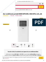 Aer conditionat portabil BEKO BP209H, 9000 BTU, A_A, al