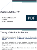Medical Ionisation: Dr. Naveed Ahmad, PT Lecturer STMU Islamabad