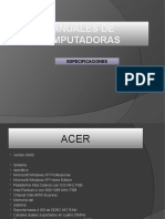 MANUALES DE COMPUTADORAS