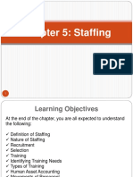 Chapter 5: Staffing