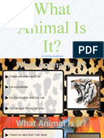 4+Clue+Quiz+ +What+Animal+is+It+ (Fionalovesenglish - Com)