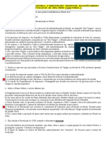 Atividade Avaliativa de História - 6º Bimestre/2021 - Professor: Aragonêz Ribeiro Valor Da Avaliação: (10 - Dez) Série: 3ºano Turma: C