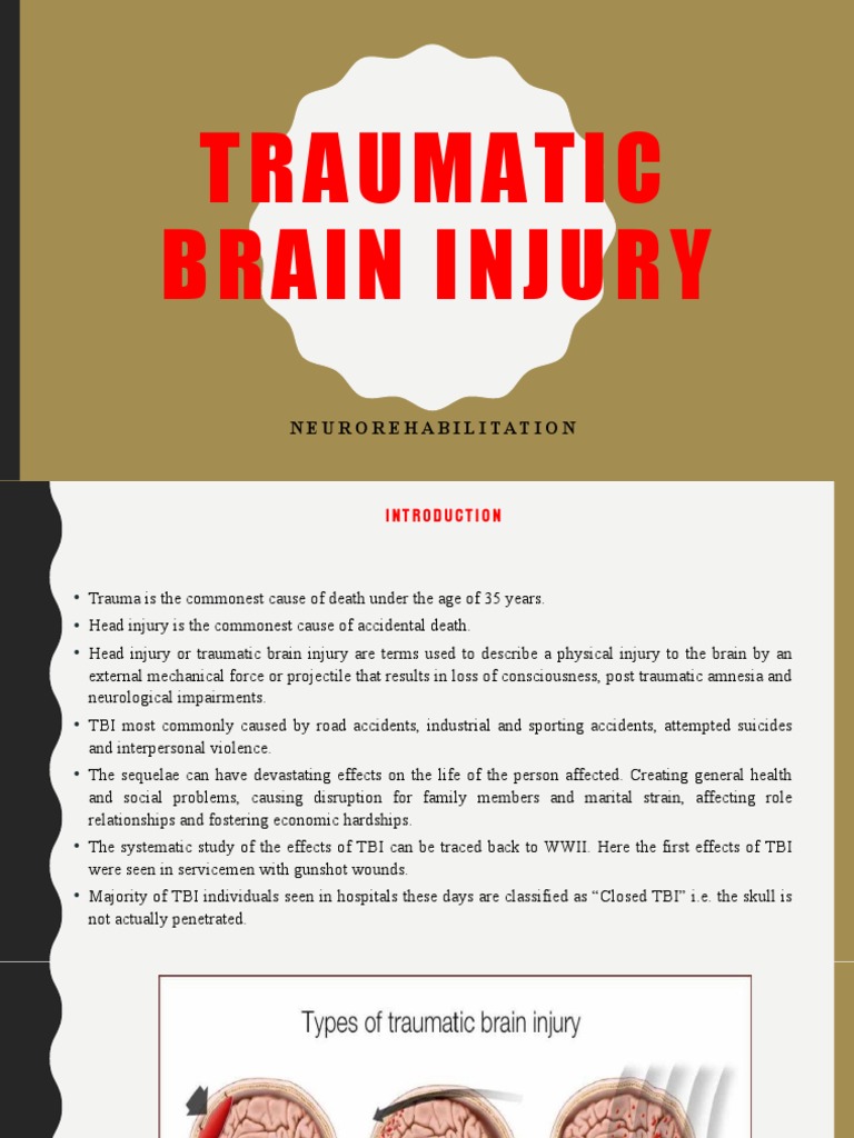 Traumatic Brain Injury | Descargar gratis PDF | Traumatic Brain Injury