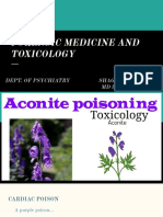Aconite Poisoning